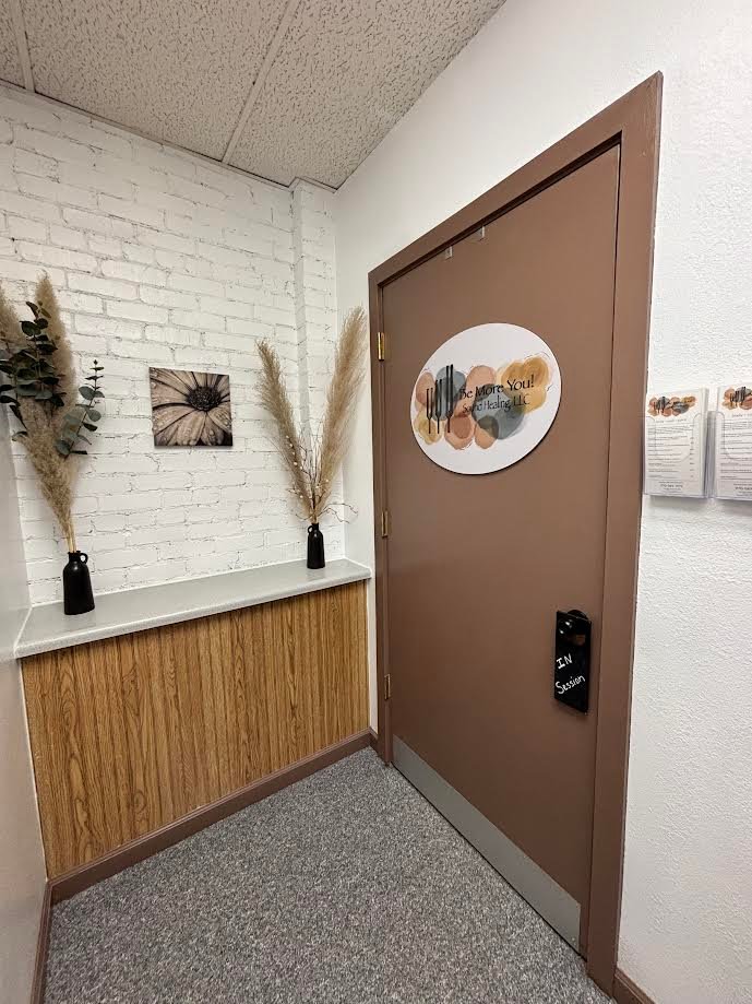 The studio entrance